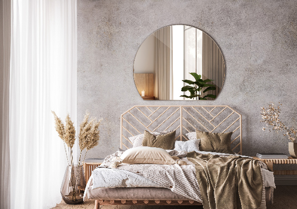 Zrkadlo s vyrezanou stranou bez rámu 63x70 cm