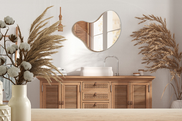 Zrkadlo nepravidelne bezrámové 77x77 cm