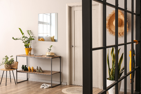 Obdžnikové moderné zrkadlo bez rámu 100x70 cm