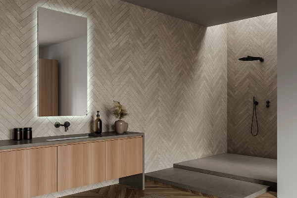 Obdĺžnikové kúpeľňové zrkadlo s led osvetlením 60x40 cm