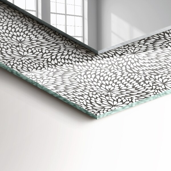 Zrkadlo rám s potlačou 3D vzor