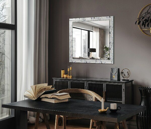 Dekoračné zrkadlo Žeriavy a bambusy