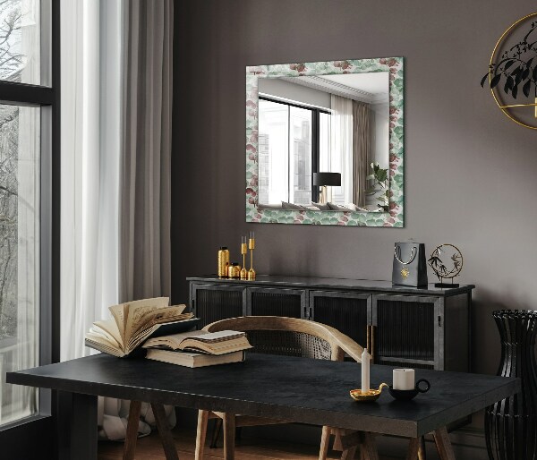 Zrkadlo s motívom Akvarelové listy