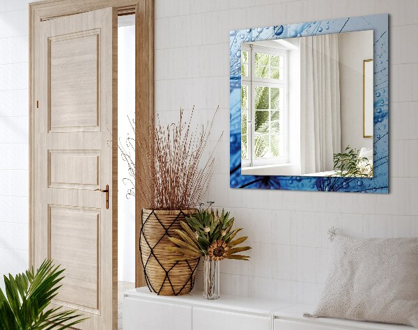 Zrkadlo s motívom Kvapky na ventilátoroch