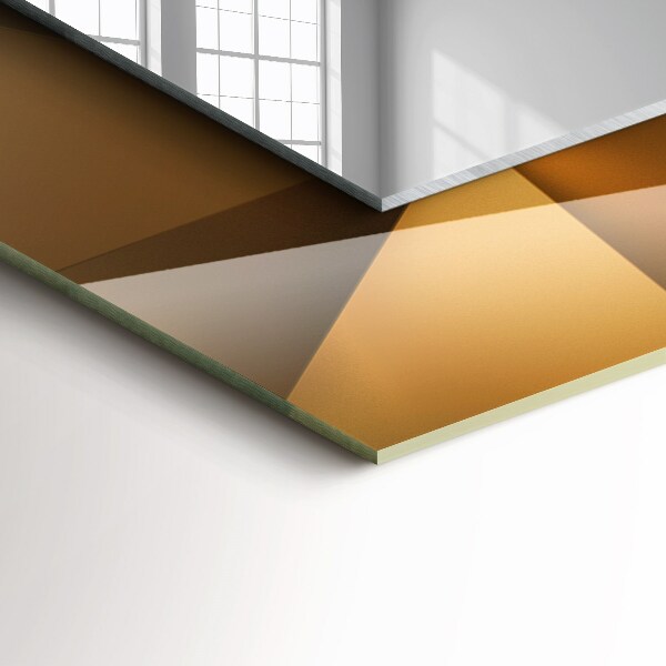 Zrkadlo rám s potlačou Geometrické tvary