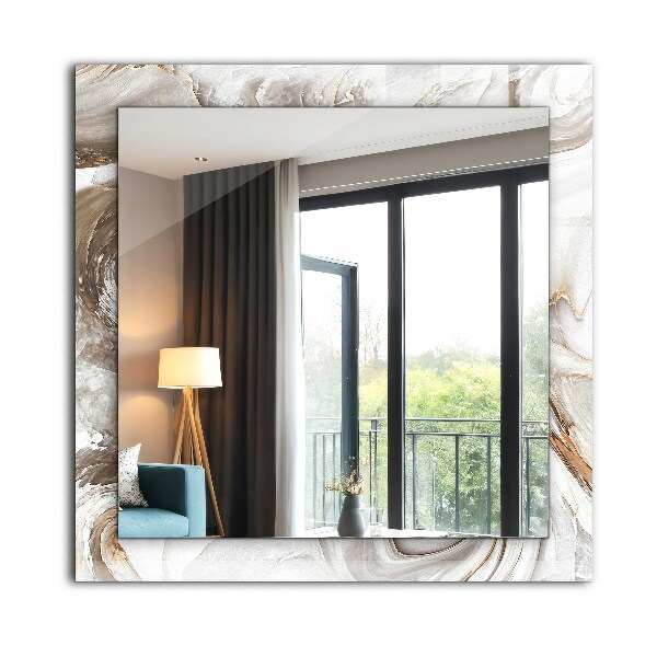 Dekoračné zrkadlo Abstraktný mramorový vzor