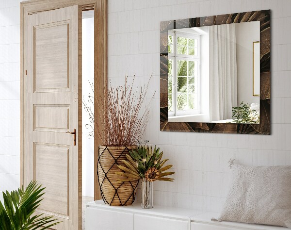 Dekoračné zrkadlo Tropické listy