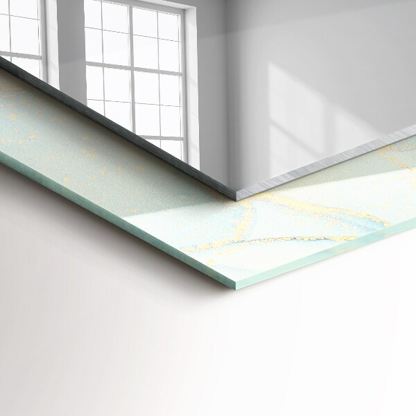 Dekoračné zrkadlo na stenu Abstraktné akvarelové umenie