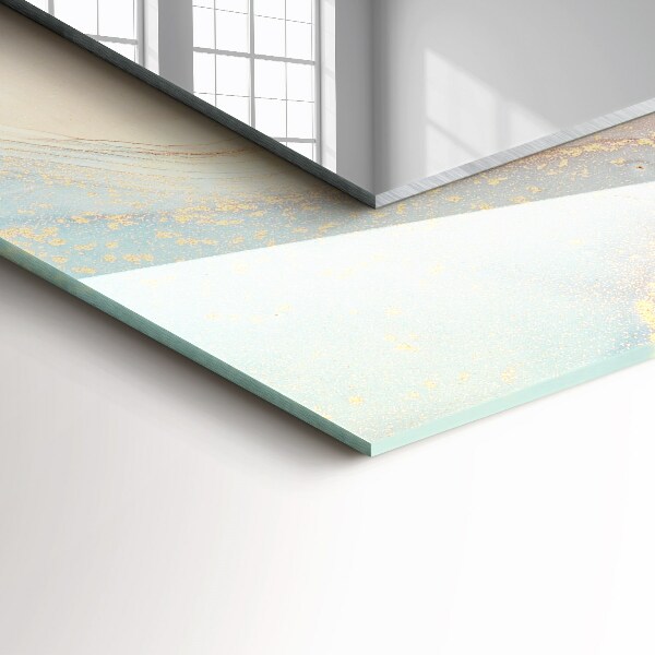 Dekoračné zrkadlo na stenu Abstraktné akvarelové umenie