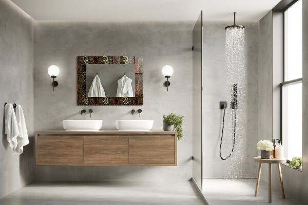 Dekoračné zrkadlo Vzor etnického ornamentu