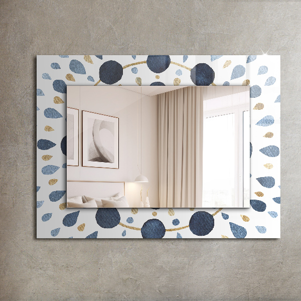 Dekoračné zrkadlo Abstraktný vzor mandaly