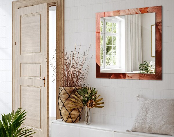 Zrkadlo s potlačeným rámom Skala v púštnom kaňone