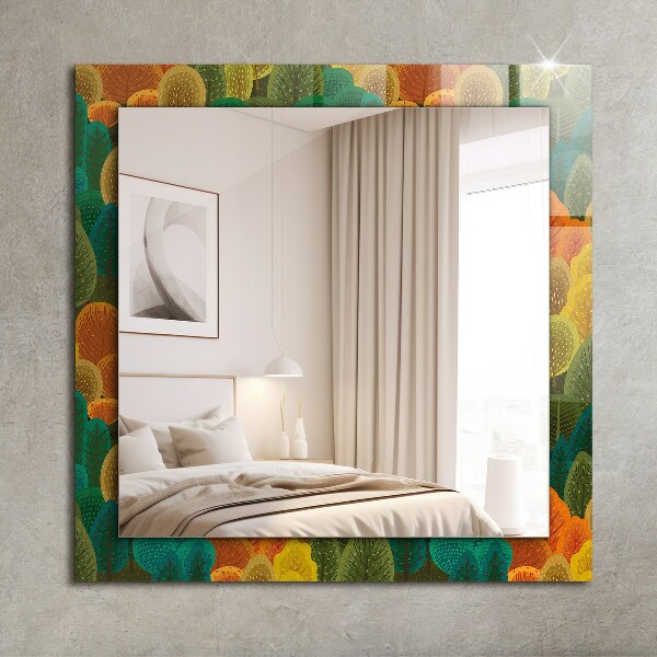 Dekoračné zrkadlo Jesenné stromy