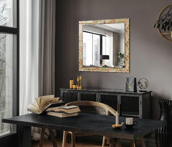 Dekoračné zrkadlo na stenu Japonská záhrada