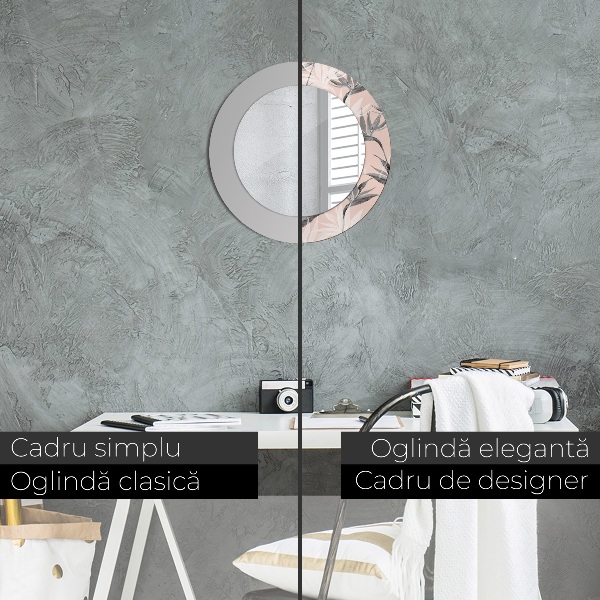 Raj Okrúhle dekoračné zrkadlo