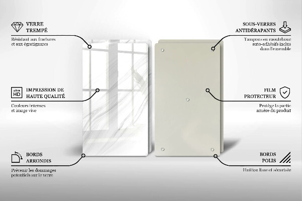 Kryt na stenu pri sporáku Jemný mramor