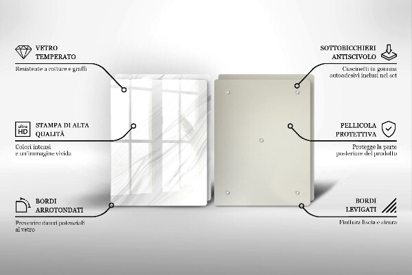 Kryt na stenu pri sporáku Jemný mramor