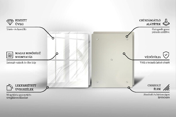 Kryt na stenu pri sporáku Jemný mramor