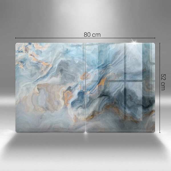 Sklo za varnú dosku Textúra mramoru