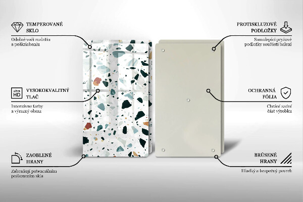 Sklo za varnú dosku Ľahká kamenina