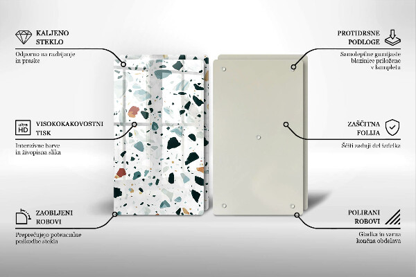 Sklo za varnú dosku Ľahká kamenina