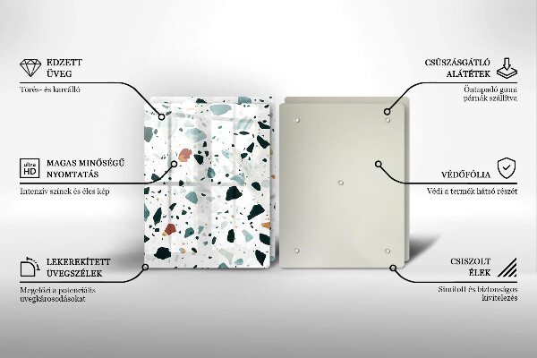 Sklo za varnú dosku Ľahká kamenina