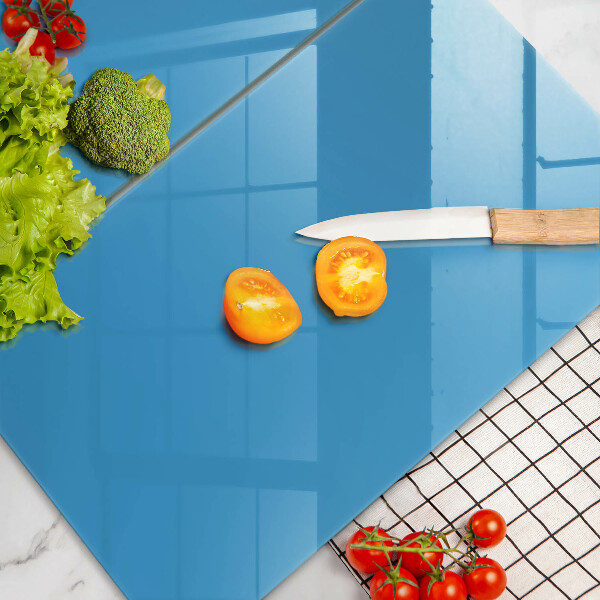 Sklo za varnú dosku Modrá farba