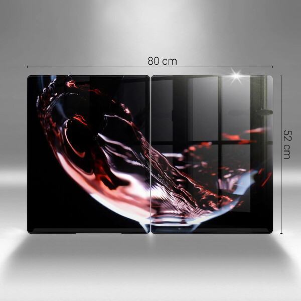 Sklo za varnú dosku Pohárik červeného vína