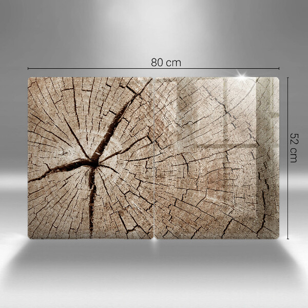 Tvrdené sklo za varnú dosku Prierez stromom