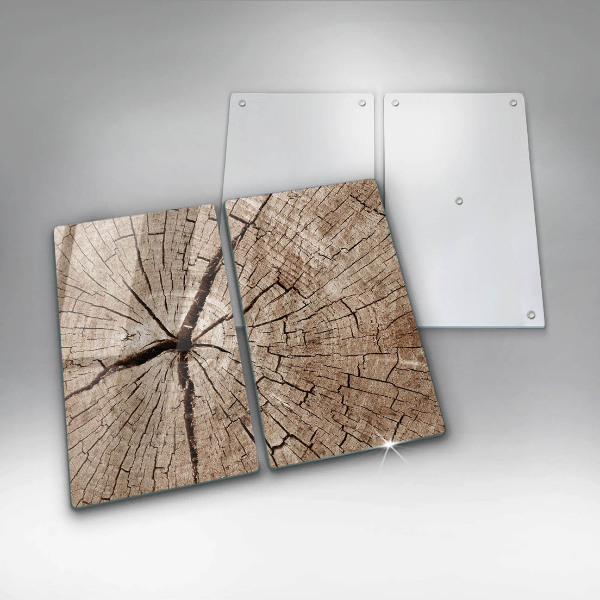 Tvrdené sklo za varnú dosku Prierez stromom