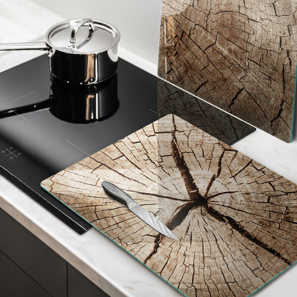 Tvrdené sklo za varnú dosku Prierez stromom