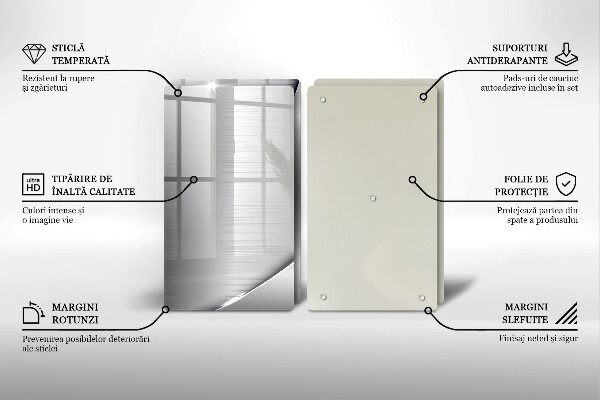 Sklo za varnú dosku Kovové tvary