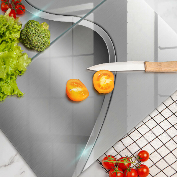 Sklo za varnú dosku Kovová abstrakcia