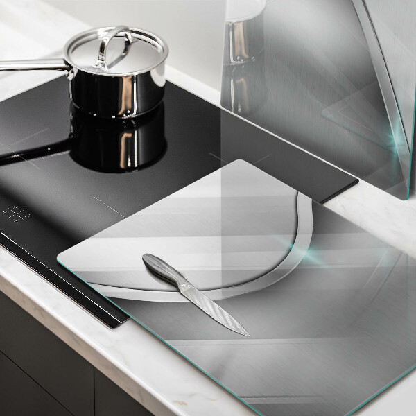 Sklo za varnú dosku Kovová abstrakcia