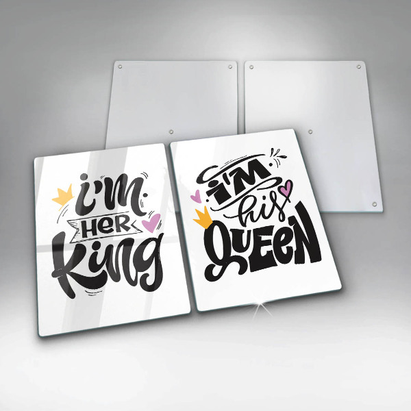 Sklo za varnú dosku Nápis veta