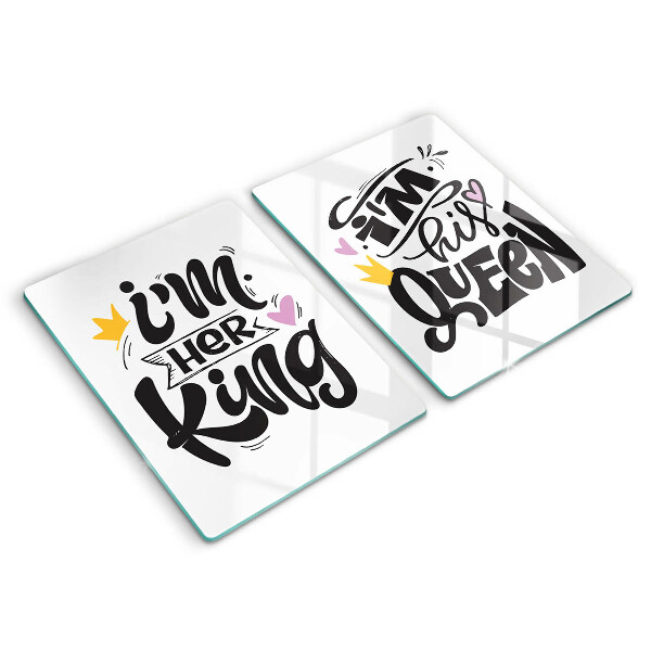 Sklo za varnú dosku Nápis veta