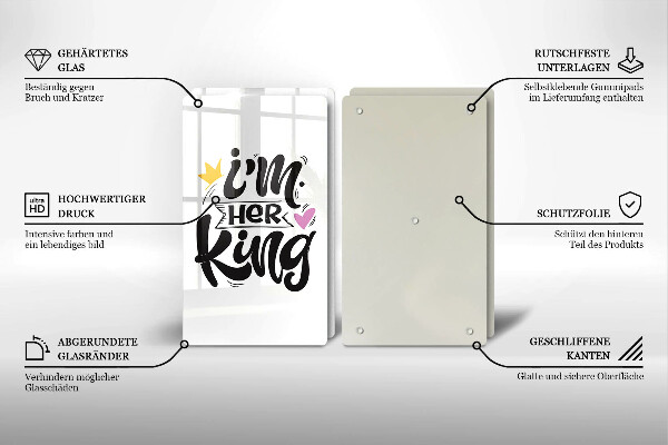 Sklo za varnú dosku Nápis veta