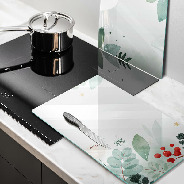 Sklo za varnú dosku Akvarelové listy