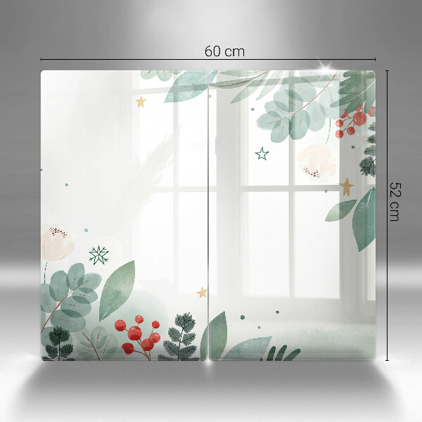 Sklo za varnú dosku Akvarelové listy