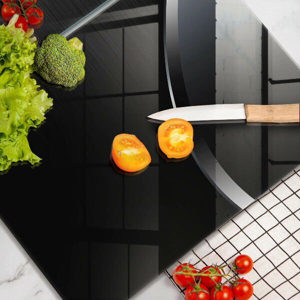 Sklo za varnú dosku Kovová abstrakcia