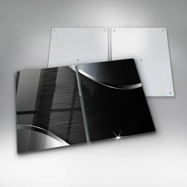 Sklo za varnú dosku Kovová abstrakcia