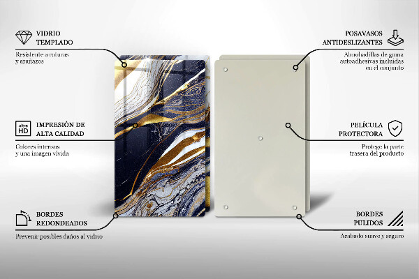 Sklo za varnú dosku Farebná abstrakcia