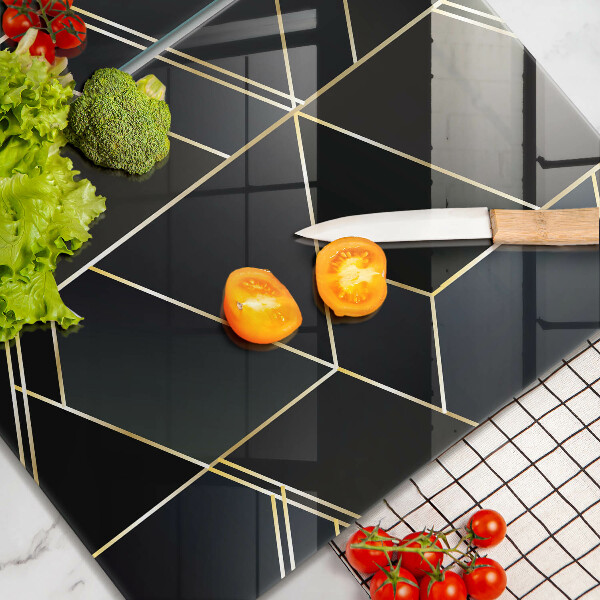 Sklo za varnú dosku Abstraktné trojuholníky