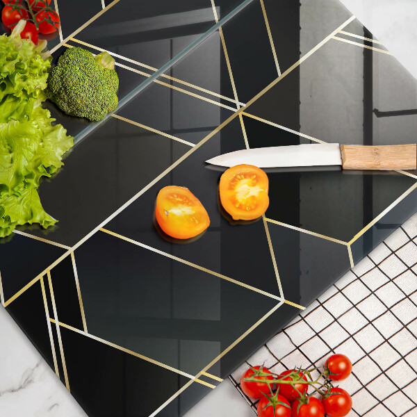 Sklo za varnú dosku Abstraktné trojuholníky