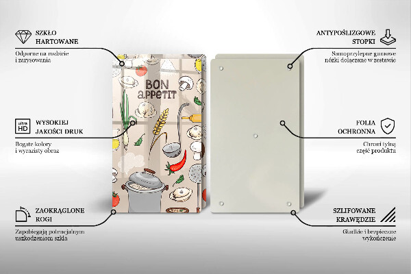 Sklo za varnú dosku Kuchyňa ilustrácie