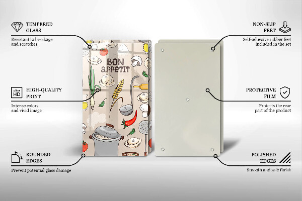 Sklo za varnú dosku Kuchyňa ilustrácie