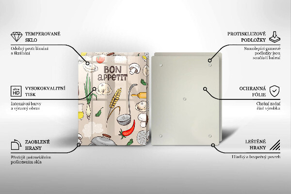 Sklo za varnú dosku Kuchyňa ilustrácie