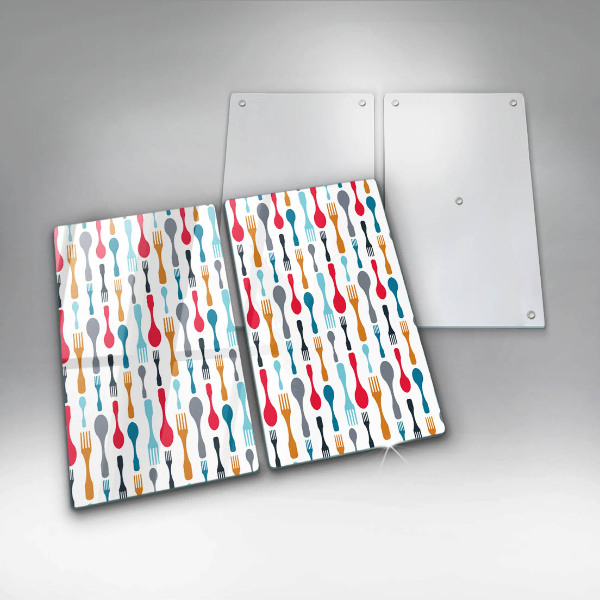 Sklo za varnú dosku Ilustrácia lyžice