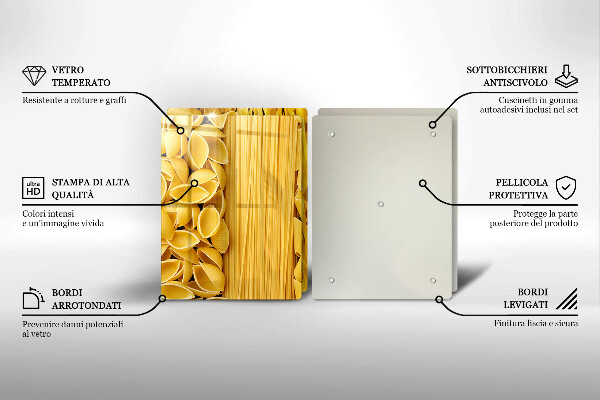Sklo za varnú dosku Cestoviny