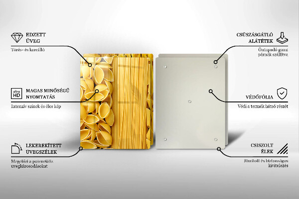 Sklo za varnú dosku Cestoviny